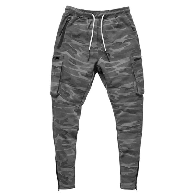 2023 Autumn New 100% Cotton Casual Camouflage Pants Men Clothing Cargo  Loose Streetwear Jogger Pants Men Trousers F7619