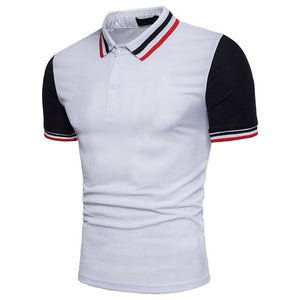 New Arrival 2018 Men Polo Shirt Brand Summer Jerseys Men Tops Casual Classic Stand Collar Male cotton breathable Polo Shirt XXL
