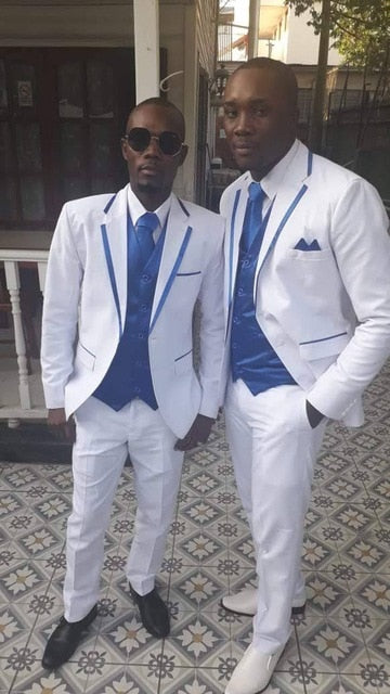 Fnoexw  Customized 2018 Red Groom Tuxedos Wedding Party Suit business Groomsman Suit mens wedding suits ( jacket+Pants+vest+tie)