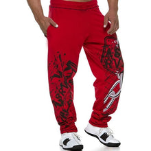 Load image into Gallery viewer, muscle men&#39;s Sweatpants fitness training joggers casual Autumn cotton Sweatpants Fashion streetwear pants men Elastic waistband