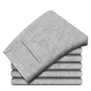Plus Size 38 New 2019 Men Summer Linen Pants Cotton Casual Trousers,Breathable,High Quality Men's pants