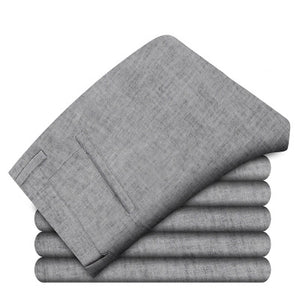 Plus Size 38 New 2019 Men Summer Linen Pants Cotton Casual Trousers,Breathable,High Quality Men's pants
