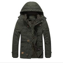 Load image into Gallery viewer, Men&#39;s Clothes Coat Military bomber jacket Tactical Outwear Breathable Light Windbreaker jackets Dropshipping Thick Big Down Coat