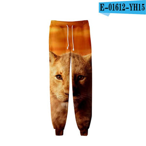 The Lion King Simba 2019  3D Pants High Quality Sports Pants Trousers Fashion Popular Trend Comfortable Casual Pants