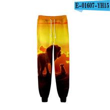Load image into Gallery viewer, The Lion King Simba 2019  3D Pants High Quality Sports Pants Trousers Fashion Popular Trend Comfortable Casual Pants