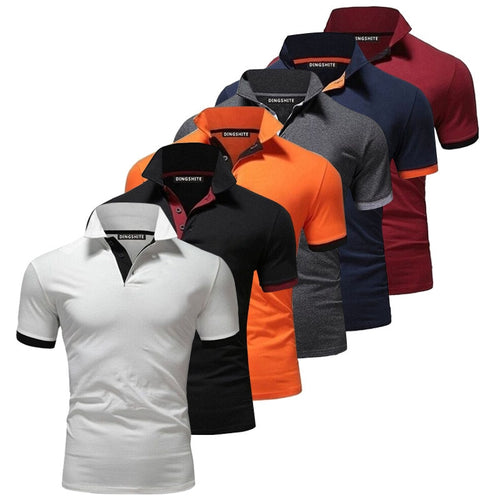 2019 Summer New Mens Quick dry Polo Shirt fashion Casual Customized Polo shirts male  Short Sleeve breathable business clothes