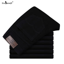 Load image into Gallery viewer, New Design Casual Men Pants Cotton Slim Pant Straight Trousers Fashion Business Solid Pants Men Pantalon Pantalones Hombre Homme