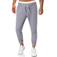 Load image into Gallery viewer, Adisputent Autumn Men&#39;s Trousers Bodybuilding streetwear Sports Pants Sweatpants joggers Running Sports Men Solid Zipper Pocket