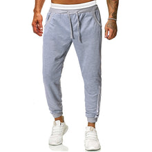 Load image into Gallery viewer, Adisputent Autumn Men&#39;s Trousers Bodybuilding streetwear Sports Pants Sweatpants joggers Running Sports Men Solid Zipper Pocket