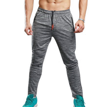 Load image into Gallery viewer, Adisputent Autumn Men&#39;s Trousers Bodybuilding streetwear Sports Pants Sweatpants joggers Running Sports Men Solid Zipper Pocket