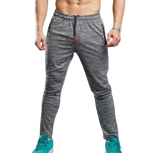 Adisputent Autumn Men's Trousers Bodybuilding streetwear Sports Pants Sweatpants joggers Running Sports Men Solid Zipper Pocket