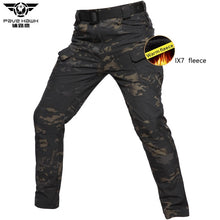 Load image into Gallery viewer, IX9 Winter Tactical Pants Warm Waterproof Soft Shell Fleece Cargo Pants Men Military Camouflage Army Man Casual Trousers Women