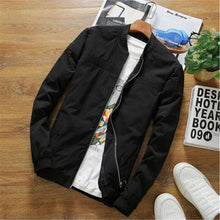 Load image into Gallery viewer, TANG 2019 Hot Sale New High Quality Man&#39;s Jacket Fashion Slim Teens Black Gray Blue Male Jacket Plus Size 5XL