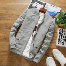 Load image into Gallery viewer, TANG 2019 Hot Sale New High Quality Man&#39;s Jacket Fashion Slim Teens Black Gray Blue Male Jacket Plus Size 5XL