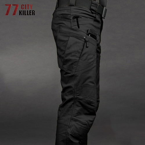2019 Military Tactical Pants Waterproof Cargo Pants Men Breathable SWAT Army Solid Color Combat Trousers Work Joggers Size S-3XL