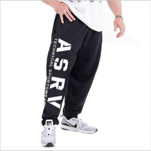 muscle men's Sweatpants fitness training joggers casual Autumn cotton Sweatpants Fashion streetwear pants men Elastic waistband