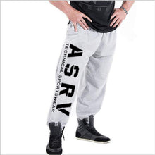 Load image into Gallery viewer, muscle men&#39;s Sweatpants fitness training joggers casual Autumn cotton Sweatpants Fashion streetwear pants men Elastic waistband