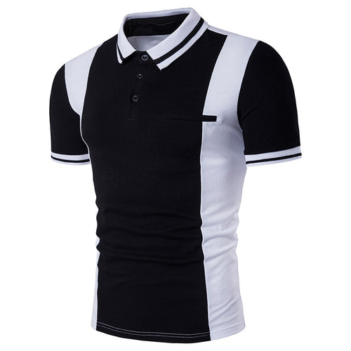ZOGAA 2019 Mens Polo Shirt Short Sleeve Black White Shirt Men Silm Fit Casual Polo Shirts Men Summer Tops Breathable Polos Men