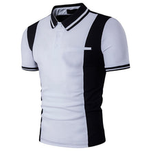 Load image into Gallery viewer, ZOGAA 2019 Mens Polo Shirt Short Sleeve Black White Shirt Men Silm Fit Casual Polo Shirts Men Summer Tops Breathable Polos Men
