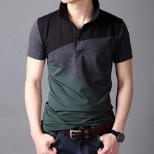 Load image into Gallery viewer, England Style Striped 2019 Brand Fashion Polo Shirts Short Sleeve Men Summer Cotton Breathable Tops Tee ASIAN SIZE M-5XL 6XL