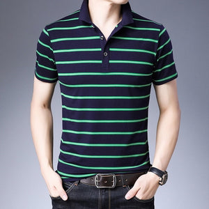 England Style Striped 2019 Brand Fashion Polo Shirts Short Sleeve Men Summer Cotton Breathable Tops Tee ASIAN SIZE M-5XL 6XL