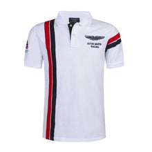 Load image into Gallery viewer, Size 6X Air Force No. 1 High Quality Embroidery Men&#39;s Polo Shirt Summer Homme Brand Red Navy Polo Shirts;YA238