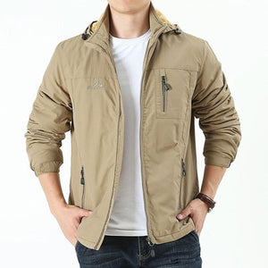 DIMUSI Winter Mens Jacket Male Thick Fleece Warm Army Tactical Windbreaker Jacket Mens Outwear Breathable Hooded Coats Clothing