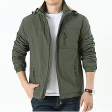 Load image into Gallery viewer, DIMUSI Winter Mens Jacket Male Thick Fleece Warm Army Tactical Windbreaker Jacket Mens Outwear Breathable Hooded Coats Clothing