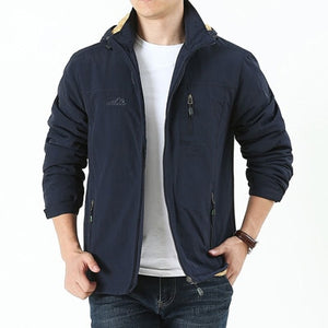 DIMUSI Winter Mens Jacket Male Thick Fleece Warm Army Tactical Windbreaker Jacket Mens Outwear Breathable Hooded Coats Clothing