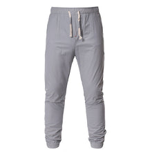 Load image into Gallery viewer, PUIMENTIUA 2019 Fashion Mens Autumn Sweatpants Full Length Casual Solid Slim Elastic Waist Streetwear Joggers Homme Sweat Pants