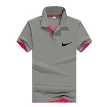 Load image into Gallery viewer, Men‘s Business Casual Polo shirt Brand clothing Male Summer Print polo Shirt Cotton Men Solid Polo Homme Men Golf Costume Jersey