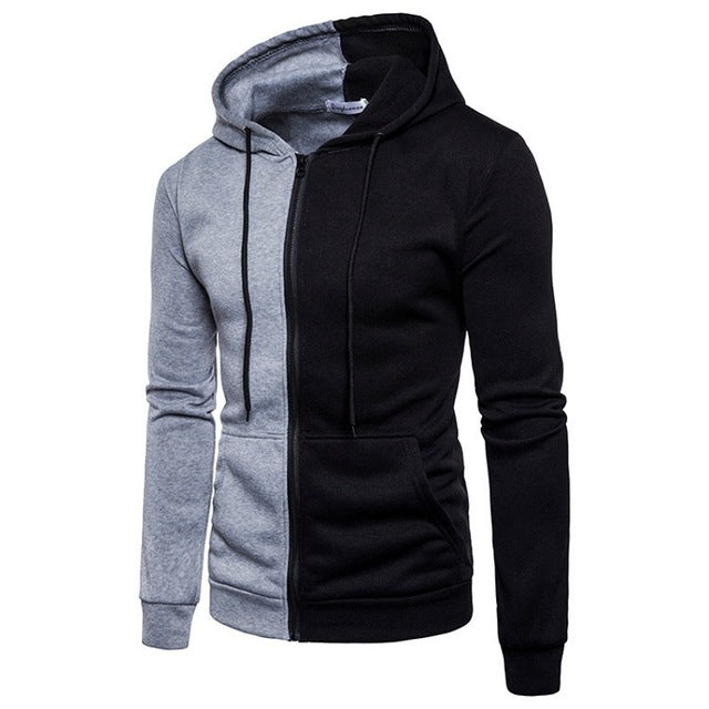 Winter Men Jackets Fleece Warm Hood Thick Parka Velvet Windproof Coats Cardigan Sweatshirts Hoodies Zipper Men Hoodie Jacket