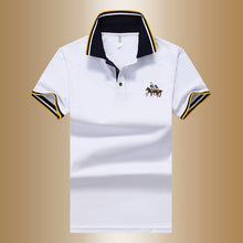 Load image into Gallery viewer, YIHUAHOO Polo Shirt Men High Quality Men Polyester Short Sleeved Summer Shirt Brand Jerseys Polos Para Hombre Size M-4XL JCP-631