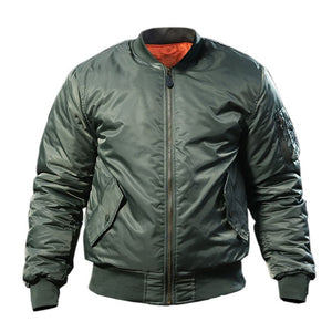 MA1 Army Airborne Fly Pilot Jacket Mans Winter Warm Air Force Military Flight Bomber Jacket Windproof And Waterproof Coat