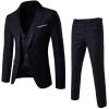 Load image into Gallery viewer, Men Suit Slim 3-Piece Suit Blazer Business Wedding Party Jacket Vest &amp; Pants Costume Homme Mariage high quality drop ship 20H