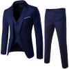 Load image into Gallery viewer, Men Suit Slim 3-Piece Suit Blazer Business Wedding Party Jacket Vest &amp; Pants Costume Homme Mariage high quality drop ship 20H