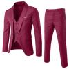 Load image into Gallery viewer, Men Suit Slim 3-Piece Suit Blazer Business Wedding Party Jacket Vest &amp; Pants Costume Homme Mariage high quality drop ship 20H