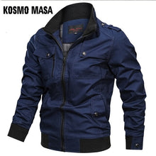 Load image into Gallery viewer, KOSMO MASA Cotton Bomber Jacket Men Windbreaker Army Military 2019 Spring Autumn Casual Men&#39;s Coats And Jackets For Men MJ0087
