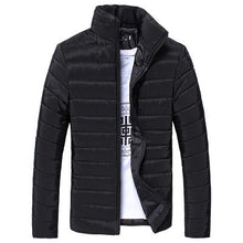 Load image into Gallery viewer, LBL Winter Autumn Jacket Men Windbreaker Solid Mens CoatStreetwear Windproof Zipper Overcoat Male Fashion Warm Parka Jackets Man