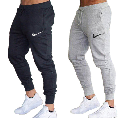 Mens Joggers Casual Pants Fitness Male Sportswear Tracksuit Bottoms Skinny Sweatpants Trousers Black Gyms Joggers Track Pants