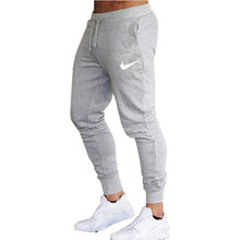 Load image into Gallery viewer, Mens Joggers Casual Pants Fitness Male Sportswear Tracksuit Bottoms Skinny Sweatpants Trousers Black Gyms Joggers Track Pants