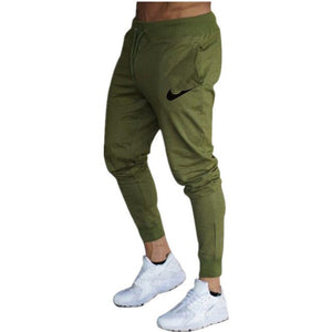 Mens Joggers Casual Pants Fitness Male Sportswear Tracksuit Bottoms Skinny Sweatpants Trousers Black Gyms Joggers Track Pants