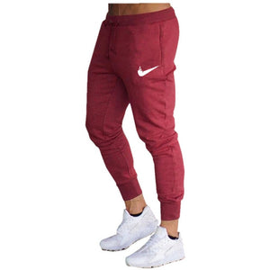Mens Joggers Casual Pants Fitness Male Sportswear Tracksuit Bottoms Skinny Sweatpants Trousers Black Gyms Joggers Track Pants