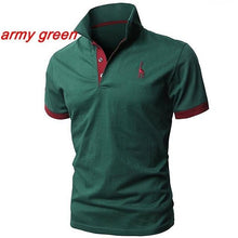 Load image into Gallery viewer, 2019 di Es2019 Summer Men&#39;s Polo Multi-Color Deer Polo Shirt Men&#39;s Short Sleeve Slim Fit Tops