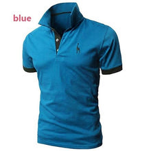 Load image into Gallery viewer, 2019 di Es2019 Summer Men&#39;s Polo Multi-Color Deer Polo Shirt Men&#39;s Short Sleeve Slim Fit Tops