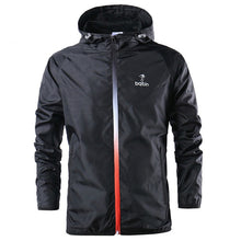 Load image into Gallery viewer, New Clothes Spring autumn Mens Fashion Outerwear Windbreaker Men&#39; S Thin Jackets Hooded Casual Sporting Green Coat Big Size