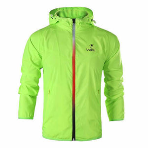 New Clothes Spring autumn Mens Fashion Outerwear Windbreaker Men' S Thin Jackets Hooded Casual Sporting Green Coat Big Size