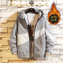 Load image into Gallery viewer, jacket men New 2019 cotton jacket for casual couples with a jacket and jacket Women jacket  Winter jacket, warm coat Big yards