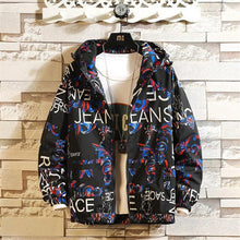Load image into Gallery viewer, New Spring Autumn Mens Casual Streetwear Hoodie Jacket Men Waterproof Clothes Men&#39;S Windbreaker Coat Male Outwear Plus Size 4XL