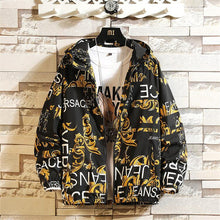Load image into Gallery viewer, New Spring Autumn Mens Casual Streetwear Hoodie Jacket Men Waterproof Clothes Men&#39;S Windbreaker Coat Male Outwear Plus Size 4XL